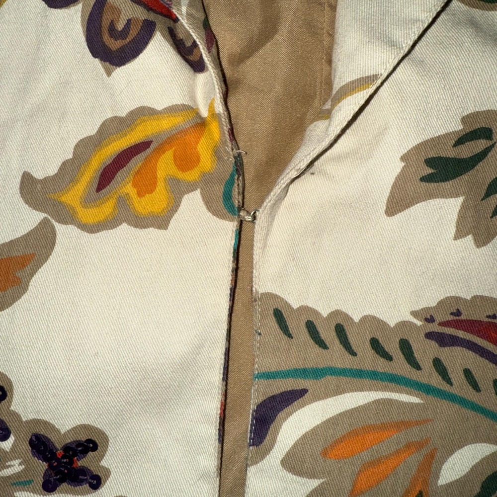 Arden B. Floral sequin Blazer Jacket - Picture 4 of 6